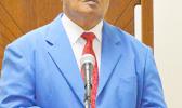Rep. Savali Talavou Ale in his role as Speaker of the House