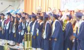 A look at some of the 23 graduates of Iakina Adventist Academy class of 2018 during their commencement ceremony on Sunday, June 24, at Gov. Rex Lee Auditorium.