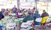 Residents of Ta’u island who attended the meeting