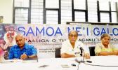 WE NEED OUR SAMOAN LANGUAGE: Rev. Lavilavi Soloi, Rev. Vaiao Alailima Eteuati and Makerita Asiata. (Photo: Aruna Lolani/ Samoa Observer)) WE NEED OUR SAMOAN LANGUAGE: Rev. Lavilavi Soloi, Rev. Vaiao Alailima Eteuati and Makerita Asiata. (Photo: Aruna Lolani/ Samoa Observer))