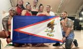 SPC Semeatu Tauatama, 1SG Solomua Tiliaia-Comstock, SPC Onosa'i Misionare , PFC Vaelua Misiaita, SSG Tekawita Tauai-Sua, CPT Sita Luapene-Uini and Defense contractor Emanuelu Tupai 