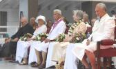 Governor-elect Pulaalii Nikolao Pula and Lt. Governor-elect Pulu Ae Ae, Jr. and their good ladies with Chief Justice