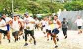 Participants in  SPW’s 4th Annual Freedom Run & Obstacle Course.