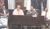 LBJ CEO Magele Dr. Scott Anesi, DOH Director Dr. Saipale Fuimaono, LBJ Board Chairman Dr. Aifili J. Tufa, LBJ CMO Dr. James Sunia
