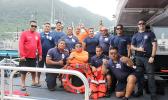  DPS Marine Patrol Division with instructors from the US Coast Guard’s Maritime Safety and Security Team 