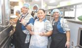 LBJ cafeteria staff
