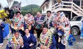 Seen here are some of the graduates and a parent after the ceremony, with ula, balloons and big smiles in celebration of their achievements. Congratulations to all the 8th grade graduates of Manumalo. Manumalo grads and a parent