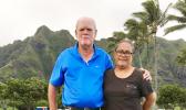 Papali'i and his wife