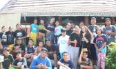 Some of the enthusiastic young participants