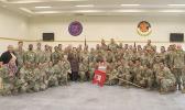 Members of the 411th Engineer Battalion Forward Support Company