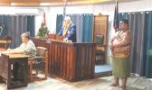 Senate President Tuaolo M. Fruean