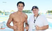 Micah Masei and his coach Cassandra Bess Lund