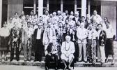 A screenshot of an October 1987 group photo of  those who attended the 16th South Pacific Chiefs of Police Conference