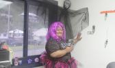Nokia Ioane showcasing her HALLOWEEN costume