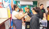 Nu’uuli Vocational Technical High School students at LBJ Hospital