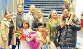 Miss Princess Alaska 2024 with family