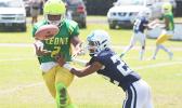Leone Lions wide receiver Antwan Legget 