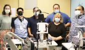 Laser eye machine donation from Roundhouse Foundation