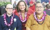 Robert Pesapane, Lisa Tuato’o, and Fainu’ulelei Falefatu Alailima-Utu,
