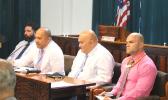 ) CFO Sefanaia Kaimautotoya, CEO Dr. Akapusi Ledua, CMO Dr. James Sunia, and HR Director Stanley Iakopo