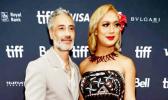 Jaiyah Saelua and Oscar winning director Taika Waititi 