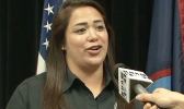 Jenna Blas, public information officer for the Guam Office of Homeland Security and Civil Defense. 