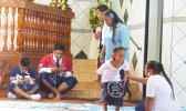 CCCAS Aasu youth performing their skit