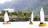 Eleven sailors from Apia traveled to American Samoa this past weekend to compete in the Pago Pago Harbor Optimist Sailing Regatta on Saturday, Oct. 14, 2017 out of Sadie’s By the Sea. This is the first junior sailing regatta Pago Pago has hosted since 2008.   [Courtesy photo]