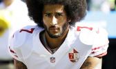n this Sept. 25, 2016, file photo, San Francisco 49ers quarterback Colin Kaepernick kneels during the national anthem before an NFL football game against the Seattle Seahawks in Seattle. Kaepernick was a second-round draft pick in 2011 who the next year led the San Francisco 49ers to the Super Bowl. By 2016, he had begun kneeling on the sideline at games during the national anthem to protest social injustice and police brutality. Soon after, he was gone from the NFL, and he has not played since. (AP Photo/Ted S. Warren, File) Colin Kaepernick kneels