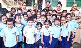 Manumalo Academy first graders