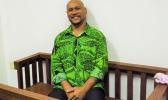 Malele Atofu, aka King Faipopo, sitting in court