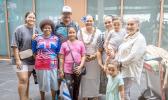 Samoans arriving home from Israel