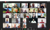 Some of the participants in last Thursday’s virtual meeting