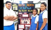Leatele Elementary School students at an earlier History Day competition