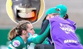 Mouth-guards that light up when a player sustains a significant head impact will be used at this year's women's Rugby World Cup, which starts next week. LED mouth guard