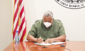  Gov Lemanu Peleti Mauga signed into law the Samoan Language Commission Bill 
