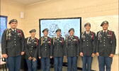 The Leone High School JROTC Leadership Team