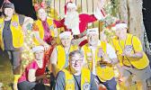 Lions Club members posing for a photo