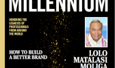 front cover of the “Millennium, a Marquis Who’s Who Magazine”