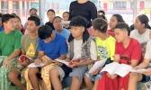 Students asked questions 