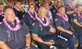 Majors honored at a DPS ceremony