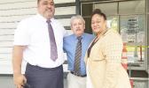 Tumuatasi Lefatia with her attorneys