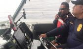 Two Marine Patrol officers underway