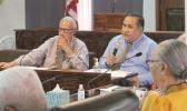 Secretary of Samoan Affairs Mauga T. Asuega (left) and Attorney General Falefatu Fainuulelei Alailima-Utu