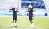 The Mauigoa brothers, Francisco and Francis