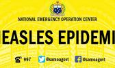 Measles epidemic logo