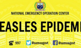 Measles epidemic poster