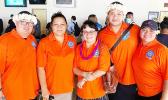  American Samoa Medicaid State Agency director, Sandra King-Young (middle) posed for a photo with her staff