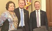 Amata, Ed Case of Hawaii, and James Moylan of Guam