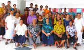 Piula visitors that were hosted by the Malaeloa Methodist Church Congregation